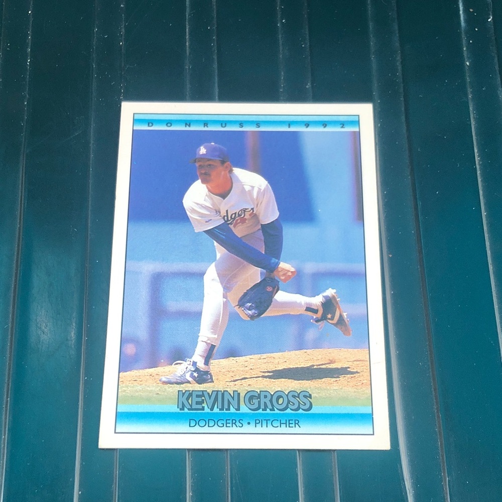 Russ 1992 Kevin Gross Dodgers Trading Card - Blue